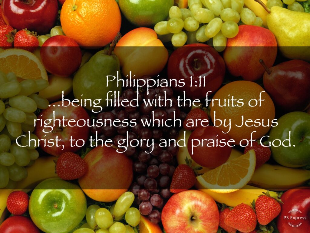 The Fruits of Righteousness